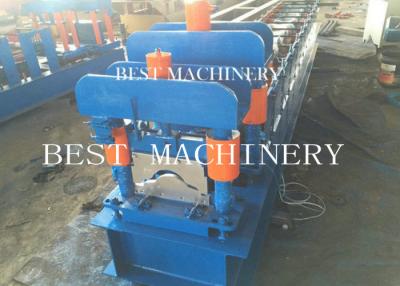 China Classic Galvanized Aluminum Steel Metal Roof Ridge Cap Tile Roll Forming Machine 14 station for sale