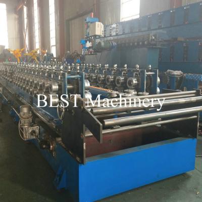 China Cortador/sacador perforados de Tray Roll Forming Machine Hydraulic del cable del canal U del tablón C en venta