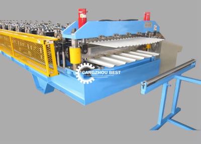 China Color Steel Profile Glazed Roof Tile Roll Forming Machine For Zinc Sheet for sale