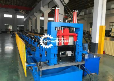 Chine Petit pain rapide de changement de structure métallique formant le profil de section de Purlin de la machine C Z U à vendre