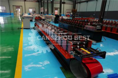 China Rollo de poco ruido del casquillo de Ridge del tejado que forma la máquina con la sola transmisión de cadena en venta