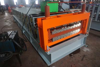 China Professional Galvanized Steel Floor Deck Roll Forming Machine High Speed 10-15m / Min for sale