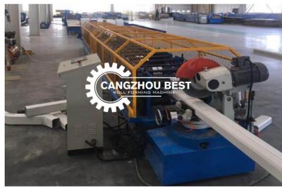 Cina Pipa quadrata in alluminio 10m/min Roudn forma verso il basso Spout Roll Forming Machine in vendita