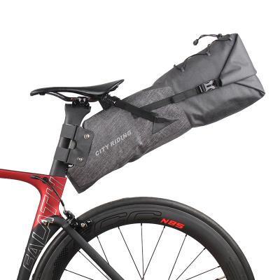 China 2019 New Bicycle Saddle Bicycle Rainproof 100% Durable Waterproof TPU Bag Bicycle Road Bag Rear Seat Long Tail Bag for sale