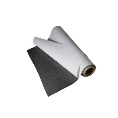 China Industrial Magnet Neatly Cut Good Flexibility Magnet Rolls White Vinyl Printing Permanent Rubber Magnet for sale