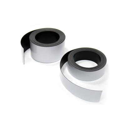 China Industrial Rubber Tape Magnet Multipolar Magnetized Permanent Magnet Roll Magnetic Tape Customized for sale