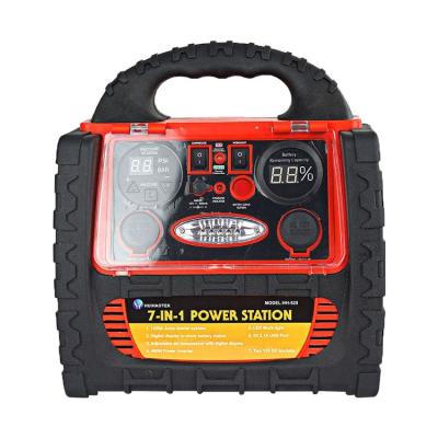 China Mobile Phones 7 In 1400W Powerful Powerful Multi Function Vehicle Emergency Tool 1400A Peak Jump Starter for sale