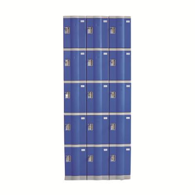 China ABS Fire Retardant Blue Waterproof School Locker With Lockable Handle For Students for sale