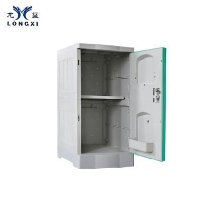 China ABS Flame Retardant Plastic Storage Lockers Lockers PP Football Locker for sale