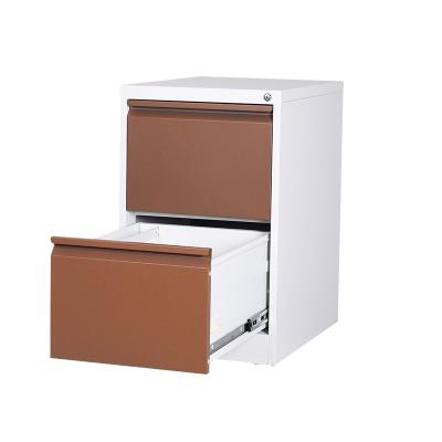 China Low Moq Modern Side Safe Steel Filing Cabinet 2 Drawers Filing Cabinet for sale