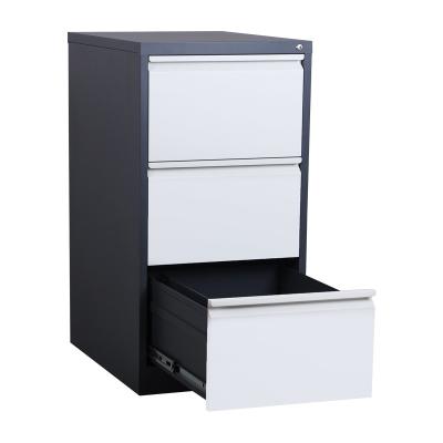 China Modern Key Lock Filing Cabinet File Cabinet Steel With 3 Drawer for sale