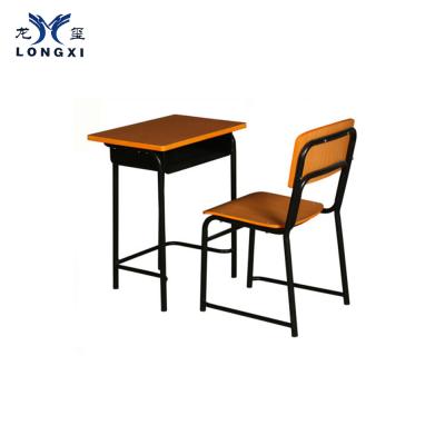 China Modern school sets, school furniture student chair, chair table school for sale