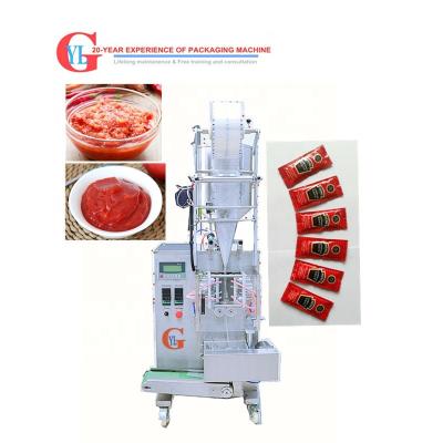 Κίνα Quantitative 4/3 Seal/Side Back/Special Automatic Form Paste Honey Stick Oil Jam Ketchup Water Liquid Packaging Machine προς πώληση