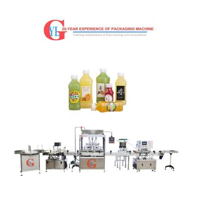 중국 Food Customization 4-20 Heads Filling Labeling Machines Bottle Filling Machine Capping Packaging Production Line 판매용