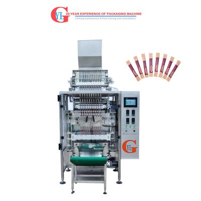 China Plastic Bag 10 Lanes Coffee / Salt / Desiccant / Pill / Sugar Granule Packing Machine Te koop