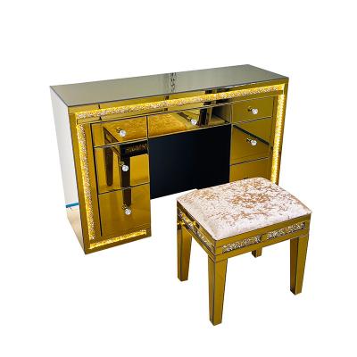 China The other gold color dressing table for sale