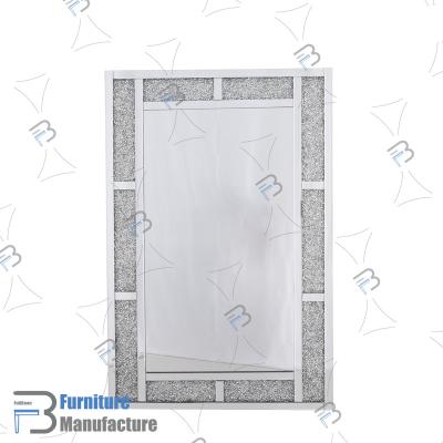 China Luxury Morden Wall Mirror With Design For Hall Hotel Home Use for sale