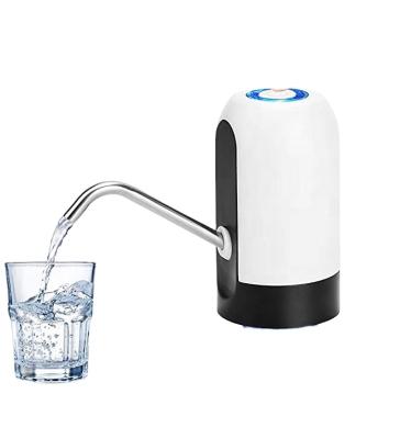 China One-Button Operation USB Charging Automatic Drinking Water Pump for Universal 3-5 Gallon Portable Bottle Water Dispenser for sale