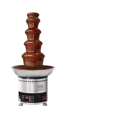 China New Retro 30~150 Degree Chocolate Melter Pots Fountain Chocolate Operation Melting Machine Electric Easy Operation Easy Design for sale