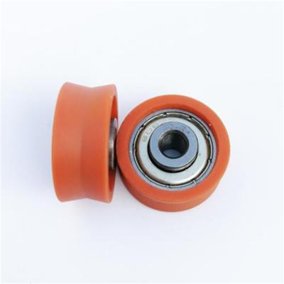 China Modern Small Bearing Wheels Wholesale Lightweight Single Ball 608zz Bearing For Sliding Windows And Door Rollers Wheel for sale