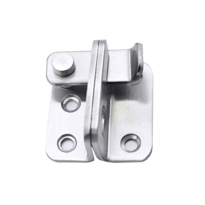 China Modern Hot Sale Furniture Hardware Accessories Cabinet Lock Stainless Steel Plate Latch Children's Indoor Security for sale