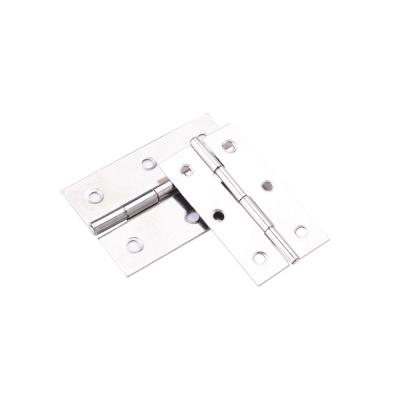 China Wholesale High Quality Stainless Steel Door Hinges Hardware Accessory Furniture Flat Hinge Silent Doors and Windows Small Hinge for sale