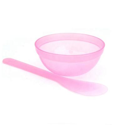 China Factory Direct Sales Of Plastic Mixing Bowl Bowl And Stick Set + Rod 9*4cm Diy Beauty Facial Blending Tools for sale