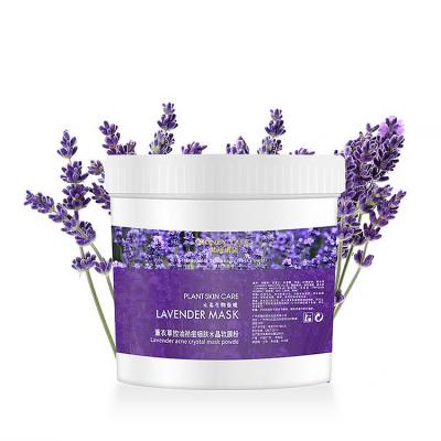 China 500g Moisturizer Facial Powder Soft Barrel Lavender Petal Mask Beauty Salon Special Crystal Facial Mask for sale