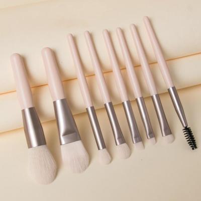 China Angular Blush White High Quality Makeup Manufacturer China Best Quality Pink Brushes for sale