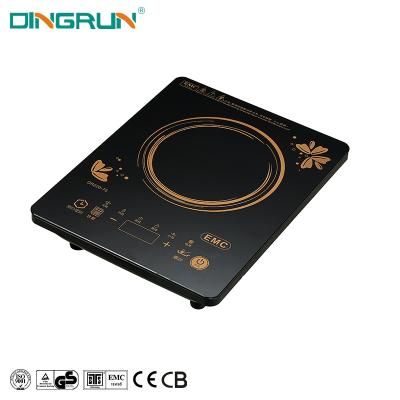 China 2021 Household Factory Price 2000W Cooktop Single Touch Induction Cooker Black Cooker Induction for sale