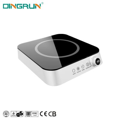 China 2021 New Hotel Fashion Mini Induction Cooktop 2200W Touch Control Electric Infrared Induction Cooker for sale