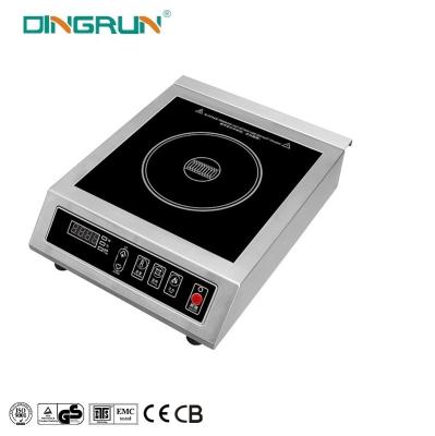 China High Quality Waterproof Commercial Hotel 3500W Induction Cooker Induction Top With Master Control for sale