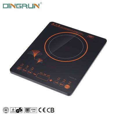 China Waterproof Hot Sale Black Portable Induction Cooker 2100W Induction Single Burner Induction Stove for sale