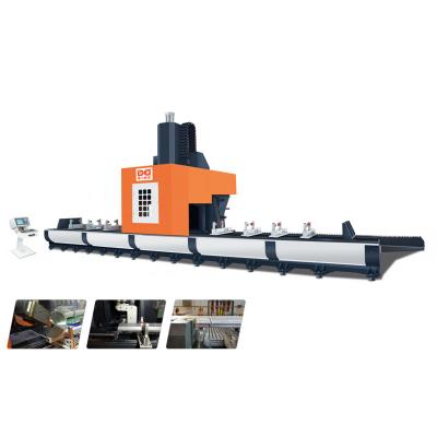 China Aluminum Profile Processing Automatic Chip Conveyor Gantry Machining Center Aluminum Alloy Processed CNC Machine for sale