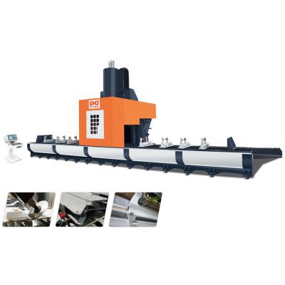 China Aluminum Profile Processing Factory Price High Precision Cheap Ball Screw 5 Axis Control System Cutting CNC Machine for sale