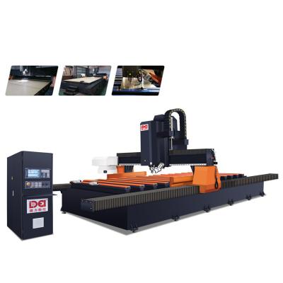 China Aluminum profile processing big T-top farmat dual drive gantry motion imported cnc automatic machine for window or door profile for sale