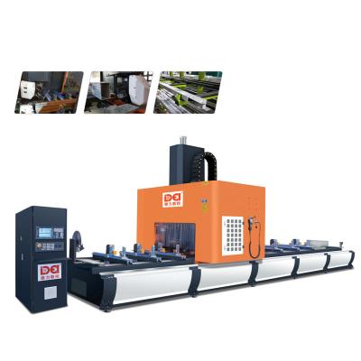 China Aluminum Profile Processing Auto Positioning Pneumatic Clamp Imported Electric Spindle Chamfering Processing CNC Machine For Aluminum Profile for sale