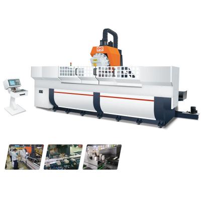 China Aluminum Profile Processing Tv Frame Middle Size Processing Industry Materials Profile CNC Tapping Aluminum Drilling Machine With Precision for sale