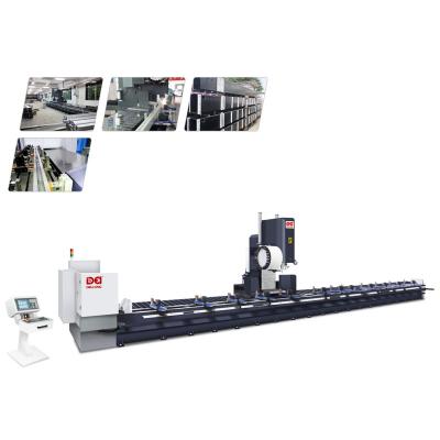 China Aluminum Profile Processing Convenient Light Alloy Tapping Optional Movable Closed Cover Device CNC Machine For Rail Transit Equipment for sale