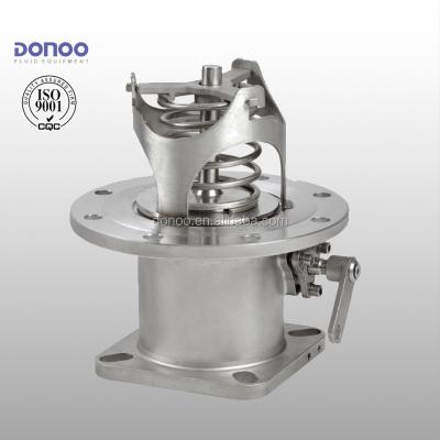 China High Quality Chemical Industry Tank Stainless Steel Valve Bottom Foot Valve for sale