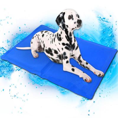 China 2022 New Travel Soft Ice Summer Multicolor Pet Heat Dissipation Cats And Dogs Cool Protective Safety Pet Non-Toxic Mat for sale