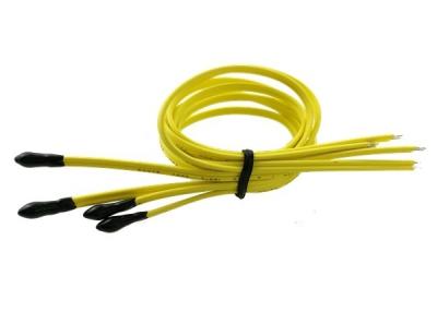 China Thermisch versiegelte leitfähiger Epoxy-Kleber AEC-Q200 Thermistor 30KOhm 3950 der Perlen-NTC mit Kabel UL4411 24AWG 2C 125C 300V zu verkaufen