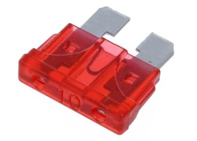 China Rot Standard-DER ATC-ATO-Regular-19x19x4mm Automobilart-Selbstblatt-Sicherungs-10A 32V für Selbstsicherungs-Halter-Hahn-Adapter zu verkaufen