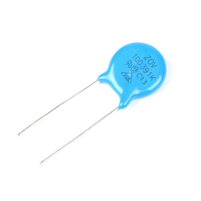 China Bloco 10D391K do varistor de óxido metálico das tevês do CNR do número 85334090 da alfândega com passo 7.5mm 10mm 250VAC 320VDC para a fonte de alimentação à venda