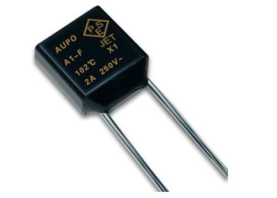 China Van de Micro- van de Aupo Radiaal Legering Thermisch TF 102℃ 250V 2A Scheidingszekering Ijzer a1-F Organische niet Resettable de Verbindingen van de Tijdzekering Te koop