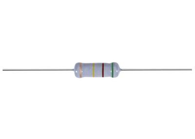 China Ohm sem fôlego ±5% do resistor 0.1-1000 do fio fundível Não-indutivo à prova de chama de KNP 0.25-10W com o tamanho menor disponível à venda