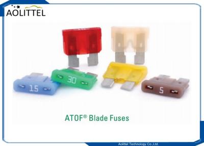 China PA66 Auto Blade Fuse, Automotive Industry ATOF 32V Serie ATOF Medium Blade Fuse Geklasseerd 32V 1-40A Vervangend 257 ATO Te koop