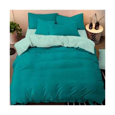 China Hometexile Bed Sheet 100% Polyester Solid Color Tear-Resistant Piece Dyed Fabric for sale