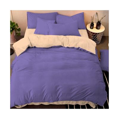 China Tear-resistant print brushed embossed dyed polyester 100 bed sheet for sale