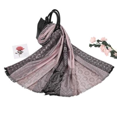 China 2022 New Cashew Spring Casual Women's Long Scarf Hooded Shawl Scarf Squishy Vest for sale